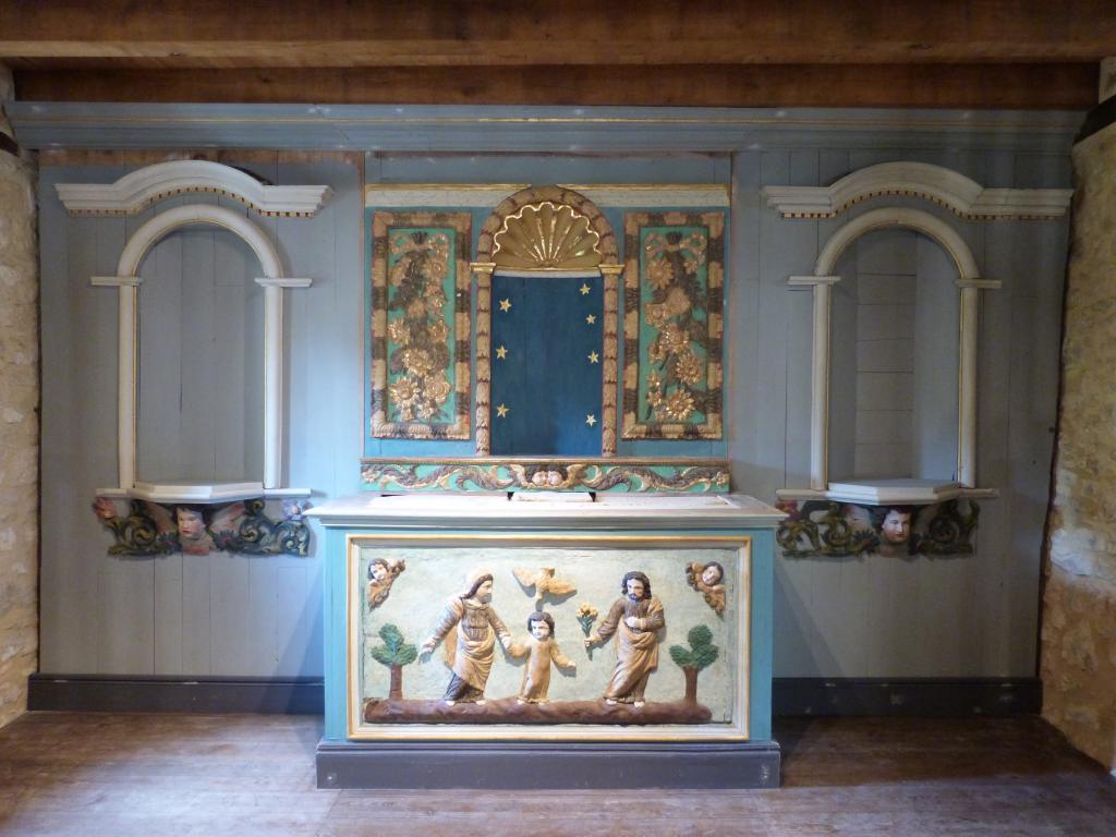 retable du maître-autel, gradin et devant d'autel
