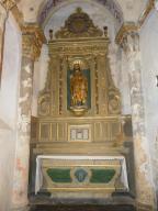 retable secondaire, dit de saint Roch