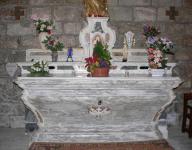 Ensemble de l'autel de la chapelle des Miracles