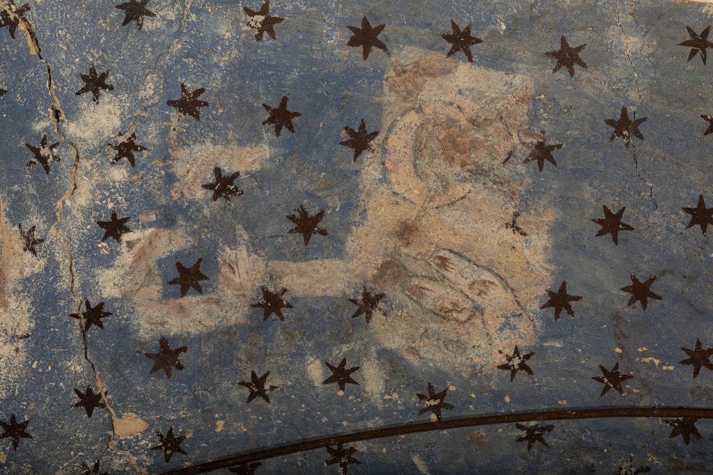 Les peintures monumentales du XVe siècle du chœur : La Passion du Christ