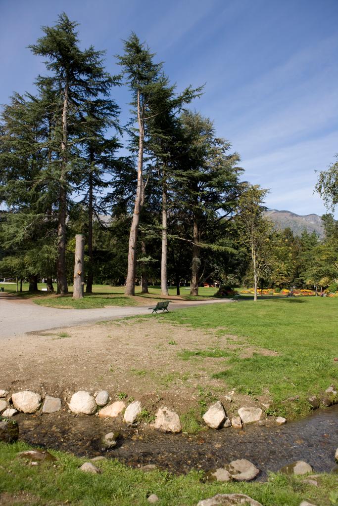jardin d'agrément, jardin public dit parc thermal d'Argelès-Gazost