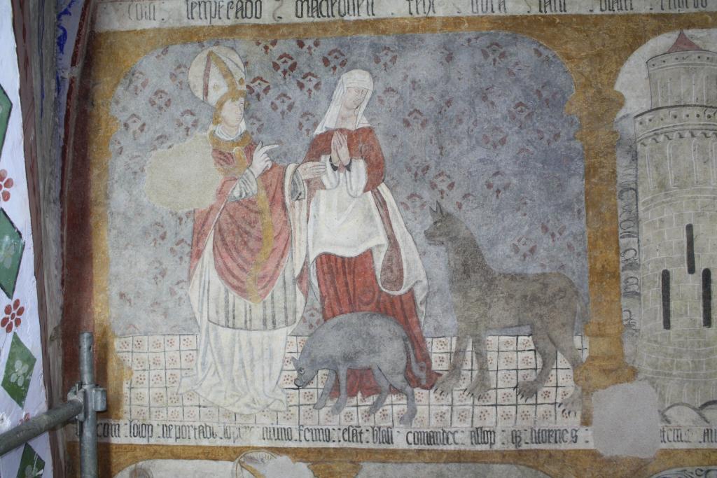 peinture monumentale : cycle de saint Blaise