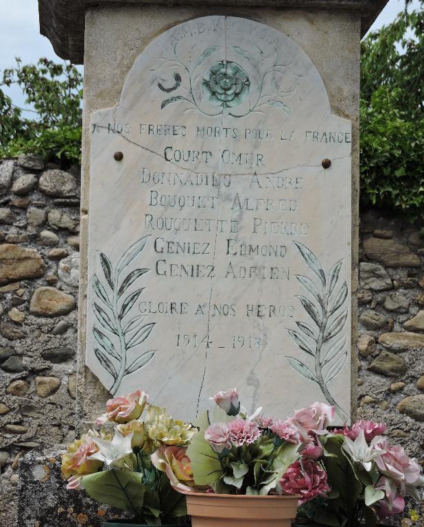 écart : hameau de Clairac