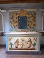 retable du maître-autel, gradin et devant d'autel