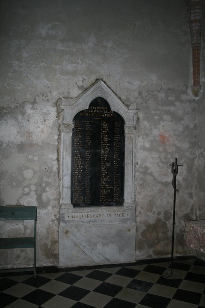 monument aux morts de la guerre de 1914-1918