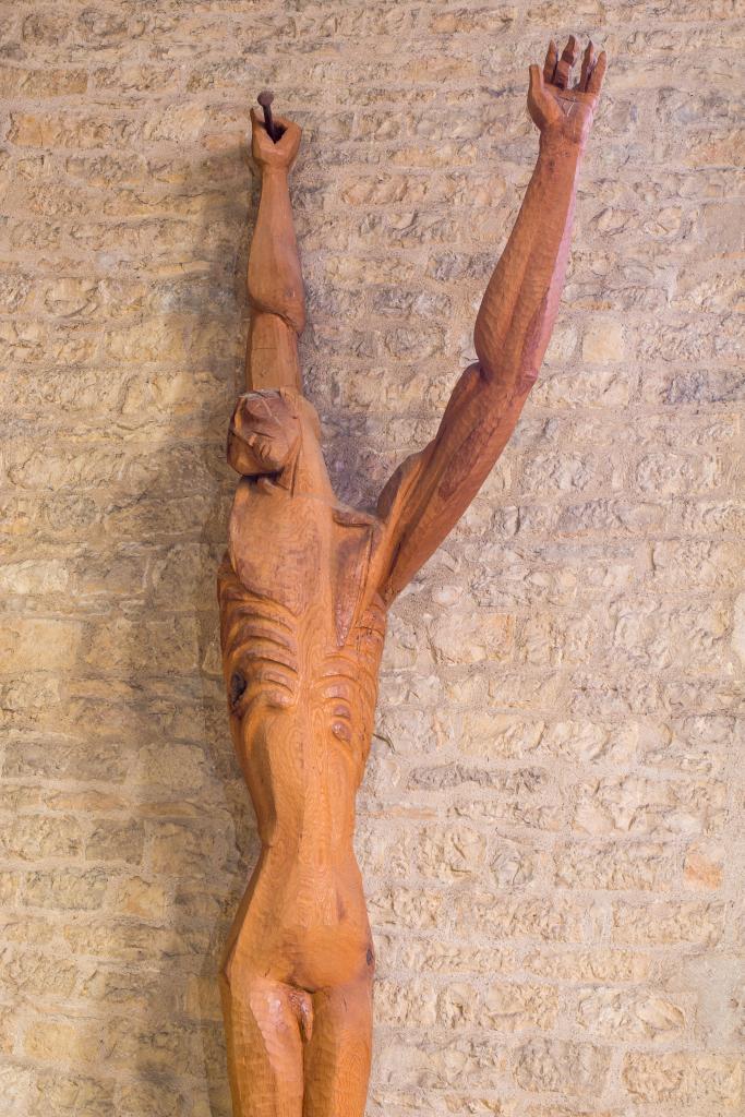 croix (figure colossale) : Christ en croix dit Le Christ de Zadkine