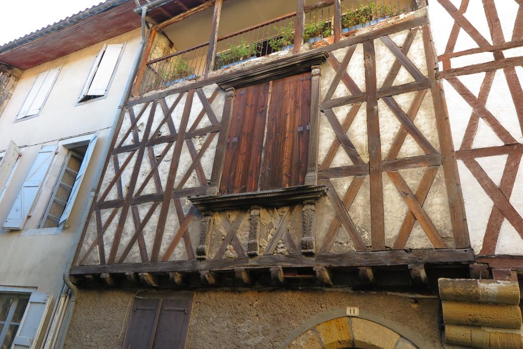 Maison à pans de bois