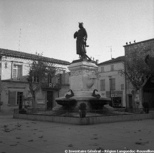 fontaine monumentale : Louis IX