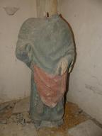 statue (petite nature) : Saint Martin (?)