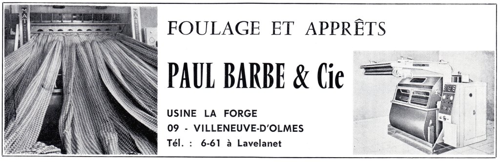 ancienne forge à la catalane, puis usines textiles Barbe et Bernadou, puis SOTAP-Carol, aujourd'hui désaffectée