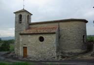 église de Cavène, à Saint-Privat-de-Champclos