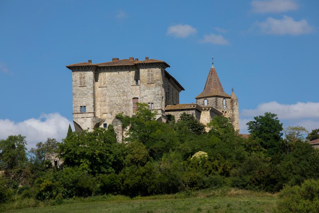 ensemble des bâtiments du château