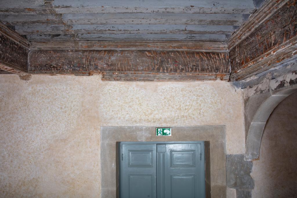 ensemble des peintures monumentales du château