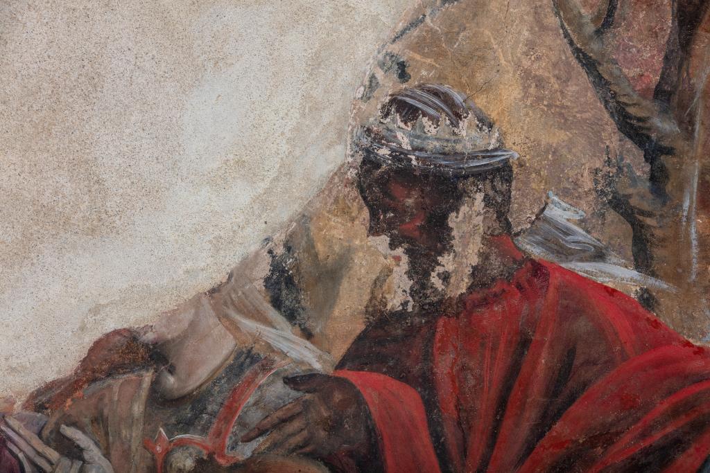 Les peintures murales du studiolo