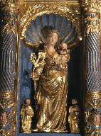 statue de Vierge à l'Enfant