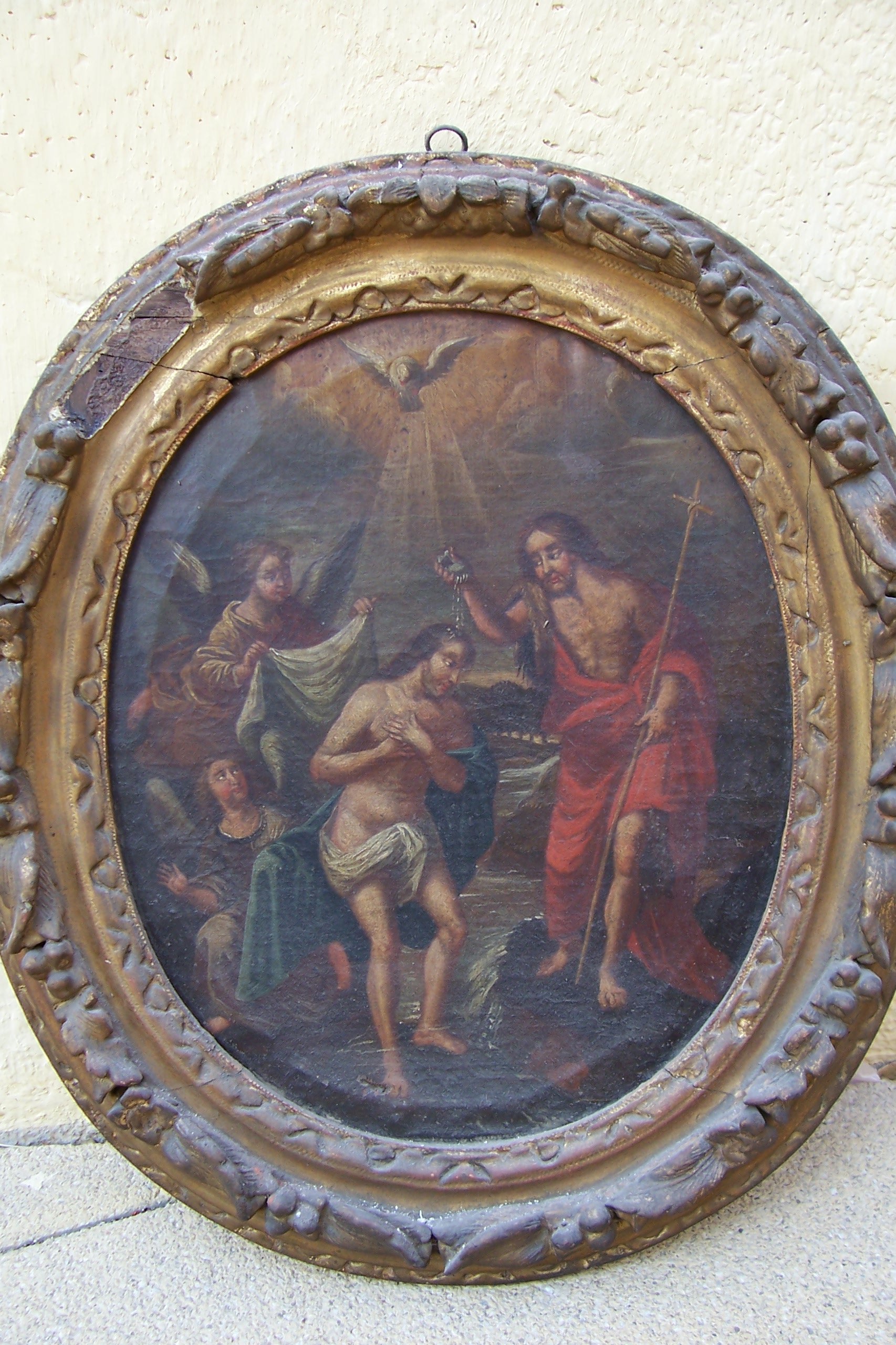 tableau : Le Baptême du Christ