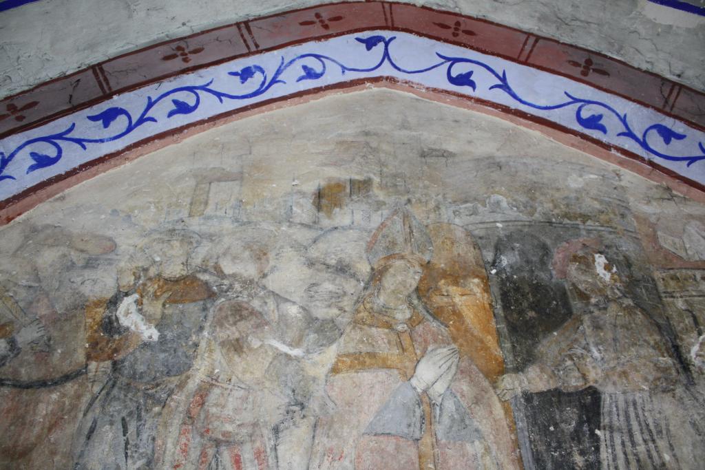 peinture monumentale : cycle de saint Blaise