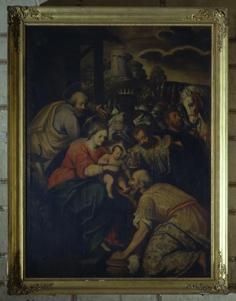 tableau : Adoration des Mages