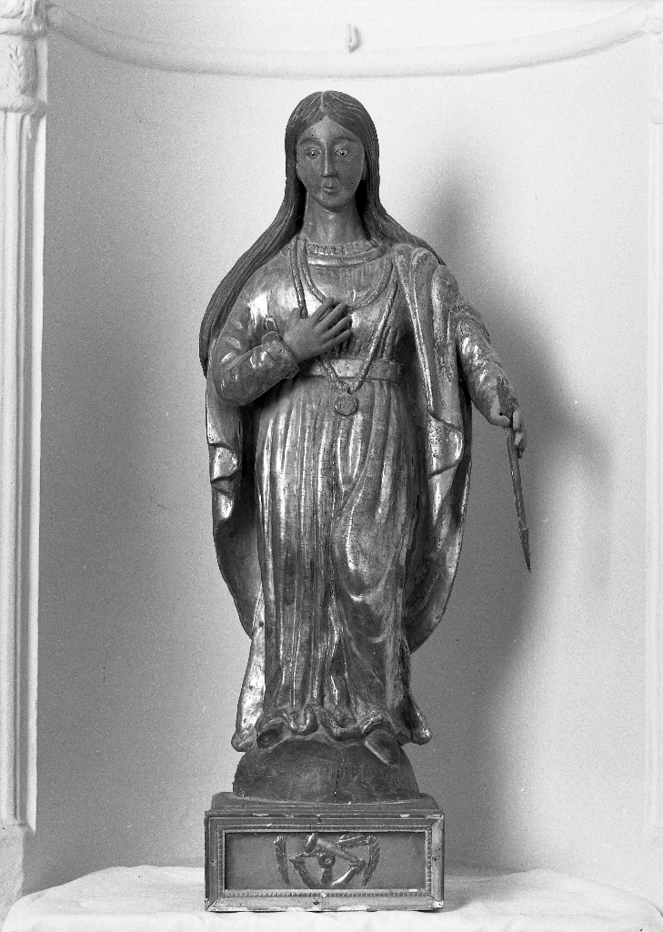 Statue de sainte Philomène