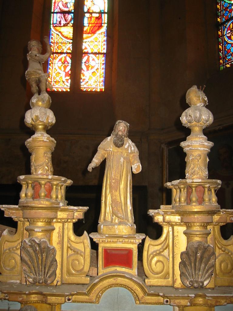 ensemble du maître-autel (autel et tabernacle)