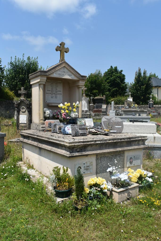 tombeau de la famille Cayla-Rous