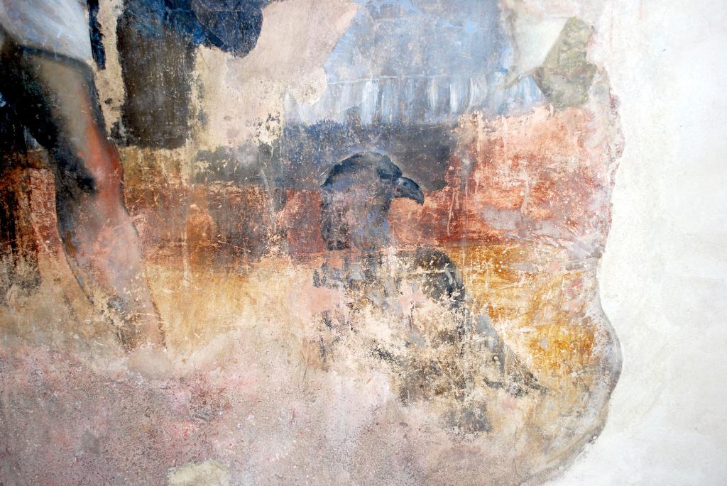Les peintures murales du studiolo