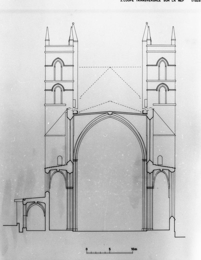 ancien couvent de bénédictins dit monastère et collège Saint-Benoît, cathédrale Saint-Pierre, actuellement faculté de médecine