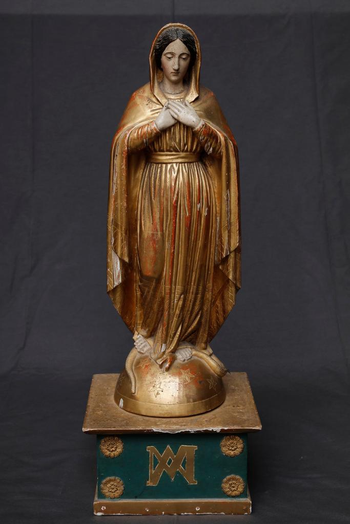 statue statuette Immaculée Conception