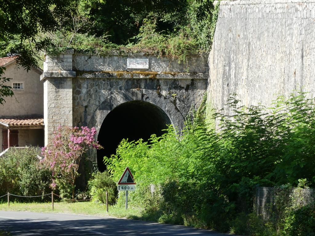 tunnel ferroviaire, dit souterrain de Cartoulès