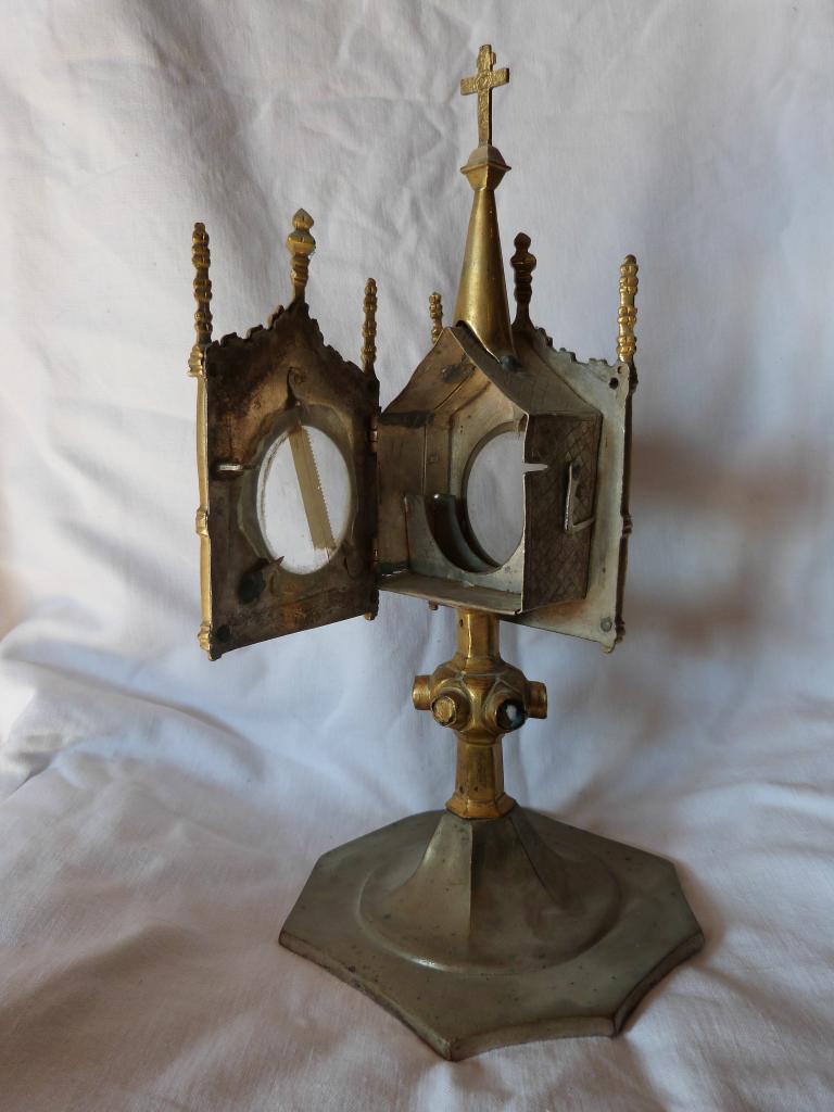 reliquaire-monstrance de saint Eutrope, saint Cirice et sainte Juliette
