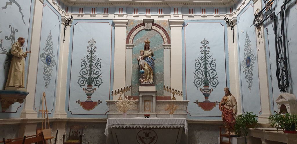 présentation du mobilier de l'église Saint-André de Bernis