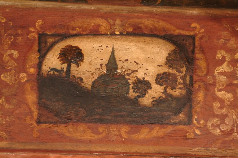 peinture monumentale ; plafond peint