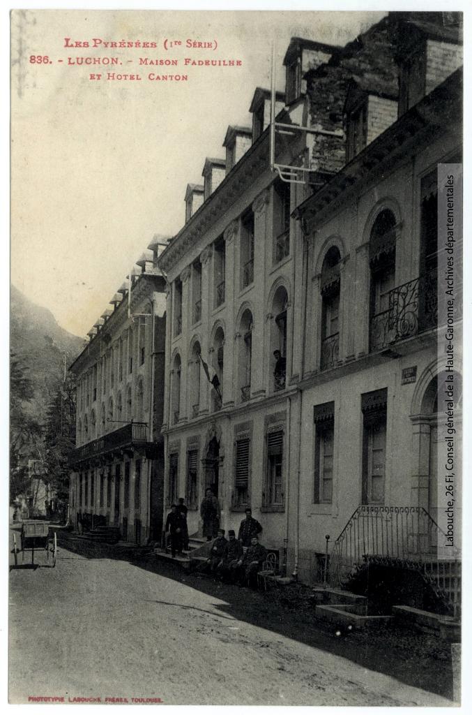 maison de villégiature ou auberge dite maison Fadeuille