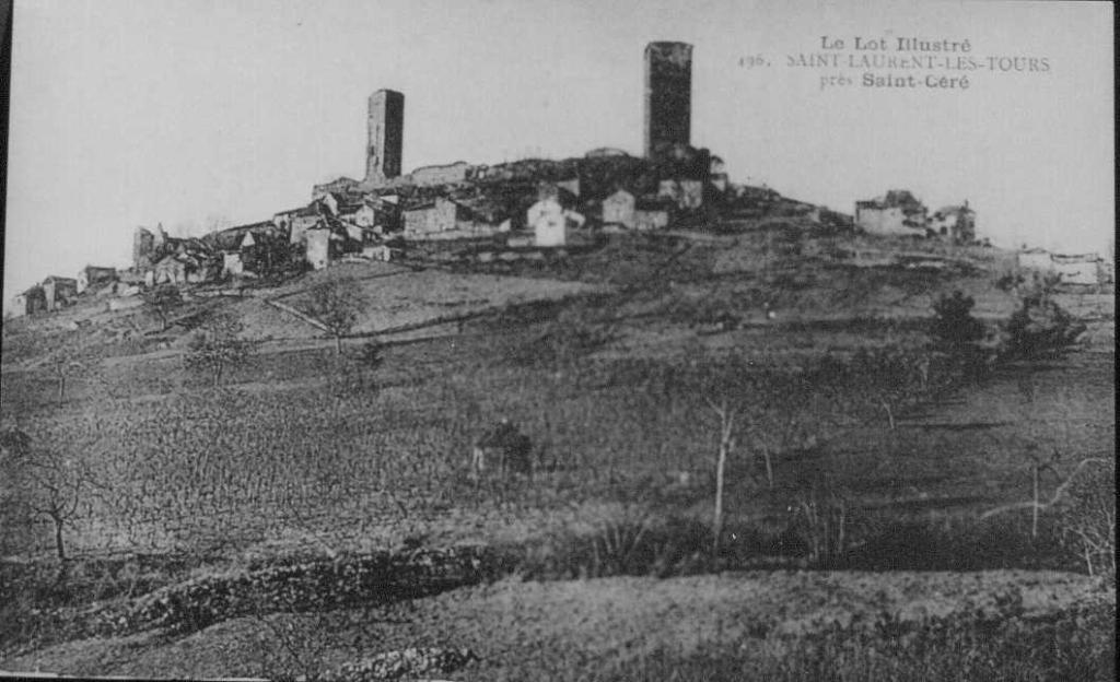 château fort, dit "Tours de Saint-Laurent"