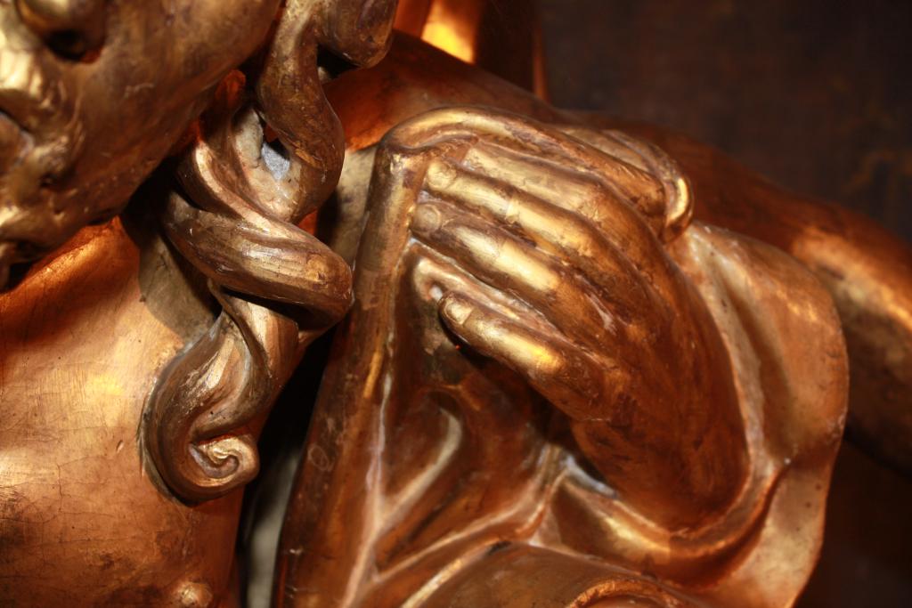 groupe sculpté : Vierge de Pitié