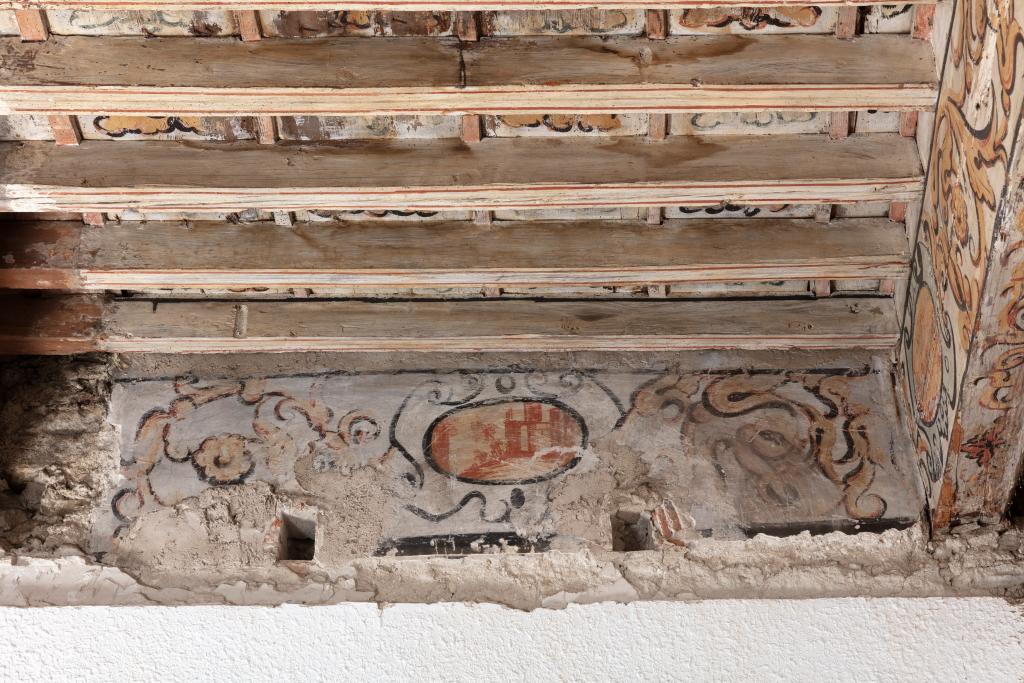 ensemble des peintures monumentales du château