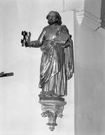 deux statues en pendant : saint Pierre, saint Paul