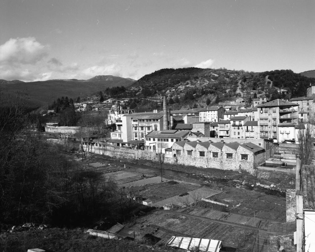 usine de bonneterie de soie et de coton Brun, puis Brun d'Arre