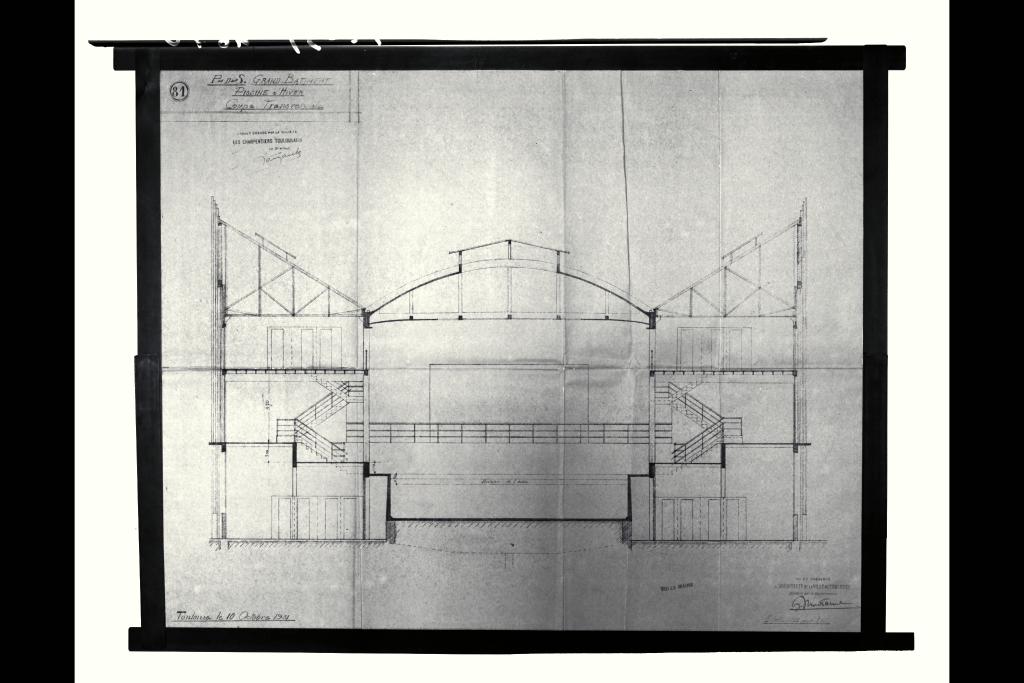 complexe sportif dit Parc des sports, piscine municipale Alfred Nakache