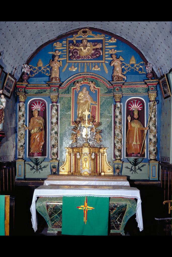 ensemble du maître-autel (retable, tabernacle)