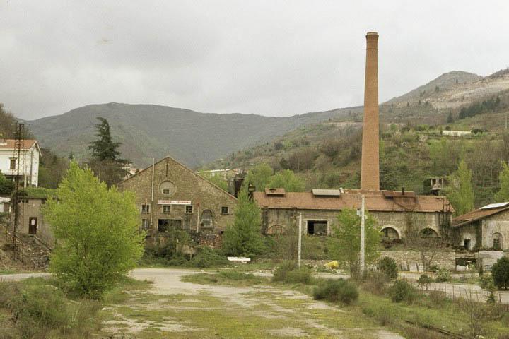 usine d'agglomération et centrale thermique de Graissessac