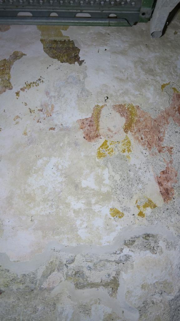 Les peintures monumentales de la chapelle nord