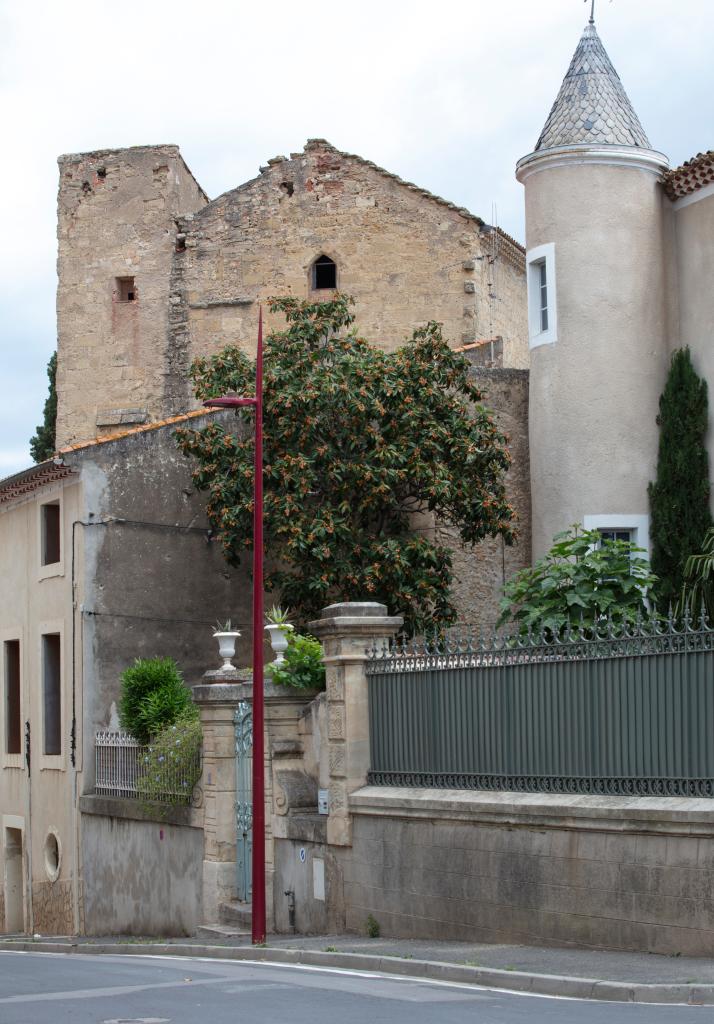 Vue générale, élévation ouest.