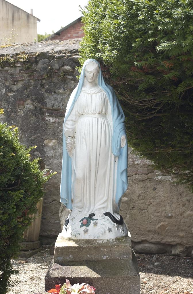 statue (petite nature) : Immaculée Conception