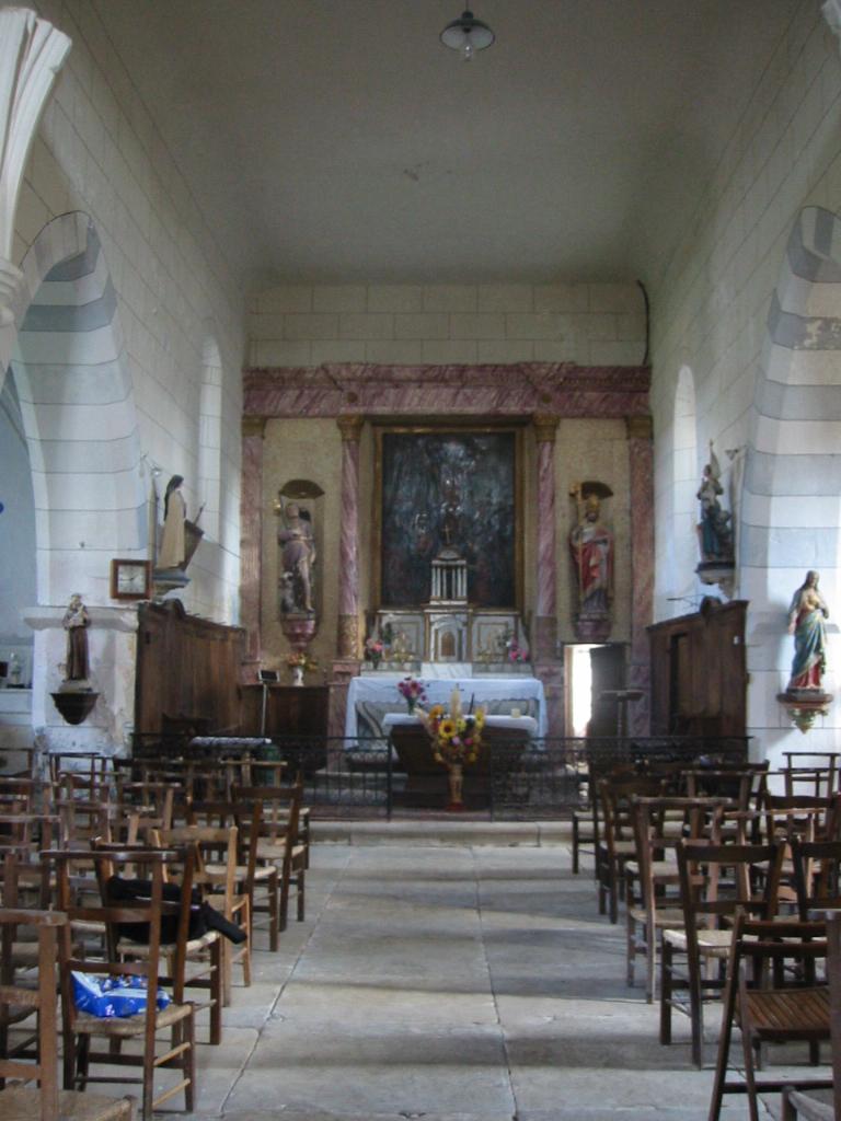 prieuré de bénédictins Saint-Martin, actuellement église paroissiale