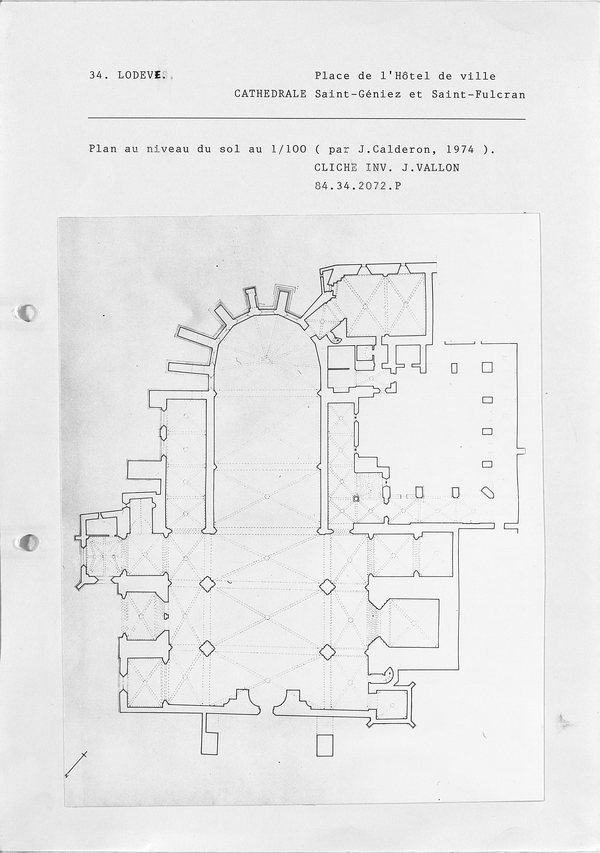 ancienne cathédrale Saint-Fulcran de Lodève