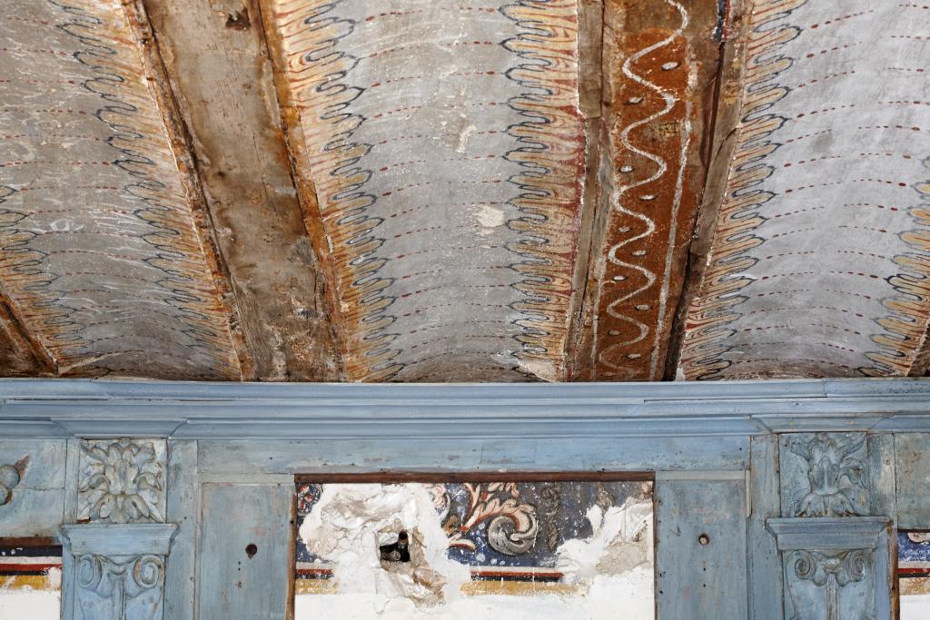 ensemble des peintures et boiseries des salons de l'ancien collège Champollion