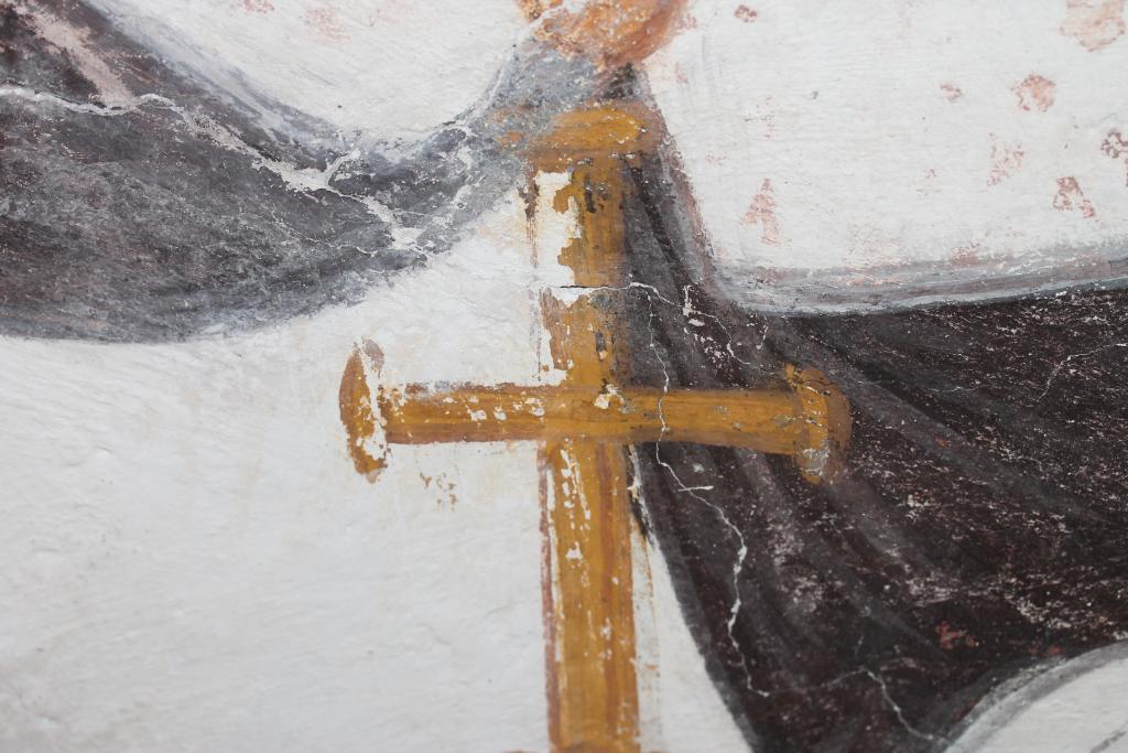 Les peintures monumentales de la chapelle nord