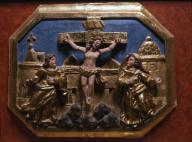 Cinq bas-reliefs : scènes de la Passion
