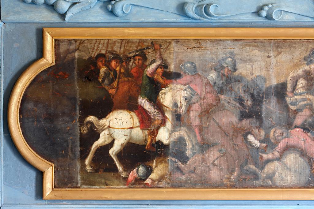 ensemble des peintures et boiseries des salons de l'ancien collège Champollion